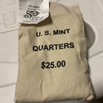 2007-P Idaho, Washington Quarter, Original Mint Sewn Bag 100 Coins