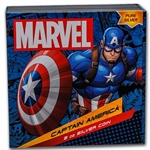 2023 Niue Marvel Captain America™ 3oz Silver Coin