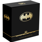 2021 Niue DC Comics BATMAN™ Logo 1oz Silver Coin