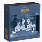 2022 Niue Disney 101 Dalmatians – Family 1oz Silver Coin