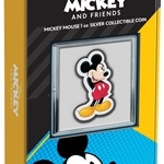 2021 Niue Disney Mickey Mouse 1oz Silver Shaped Coin