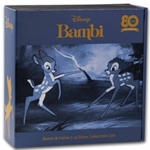 2022 Niue Disney Bambi 80th Anniversary – Bambi and Faline 1oz Silver Coin