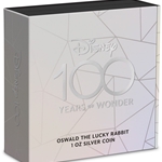2023 Niue Disney 100 Years of Wonder – Oswald the Lucky Rabbit 1oz Silver Coin