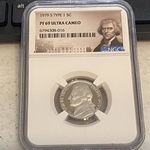 1979 S Type 1, Jefferson Nickel, PF 69 Ultra Cameo, 016