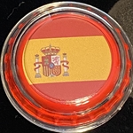 2022 Chad 6-gram World Landmarks Spain Bottle Cap Proof Silver Coin