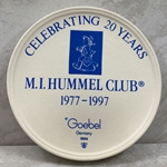 M.I. Hummel Club Charter Member, Celebrating 20 Years 1977-1997