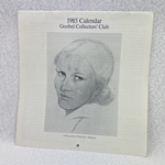 1985 M.I. Hummel , Self Portrait, Calendar