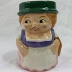 Goebel W Germany Toby Girl Mug Holding A Basket, 74 016 12, Tmk 6