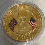 2015 Victory In WWII, 1 Crown - Elizabeth II, Tristan da Cunha