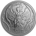 2018 Temptation of the Succubus - BU Finish by Pheli Mint, 2oz .999 Fine Silver Round