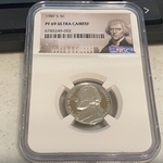 1987 S Jefferson Nickel, PF 69 Ultra Cameo, 002