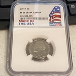 2001-S Jefferson Nickel, PF 69 Ultra Cameo - 005
