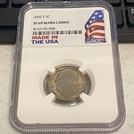 2002 S Jefferson Nickel, PF 69 Ultra Cameo, 008