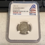 2002 S Jefferson Nickel, PF 69 Ultra Cameo, 006