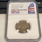 2004 S Jefferson Nickel, Handshake, PF 69 Ultra Cameo, 044