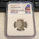 2016-S Jefferson Nickel, PF 69 Ultra Cameo, 099