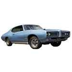 1969 Pontiac GTO Blue