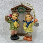 M.I. Hummel  Christmas Ornament, 935259 Seasons of Good Cheer. 3.50"