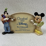 M.I. Hummel Figurines / Disney Figurines, 17 362 09 Goofy / Mickey, Plaque