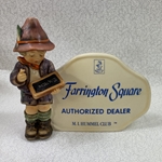 M.I. Hummel 460 Authorized Dealer Plaques, Farrington Square, Tmk 7