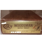 Colt .22 LR Woodsman Match Target 4 Inch Blue