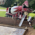 Pool House July 2024 Start Removing New Pad