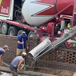 Pool House July 2024 Start Removing New Pad