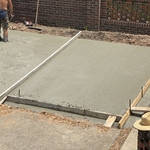 Pool House July 2024 Start Removing New Pad