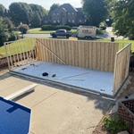 Pool House July 2024 Start Removing New Walls