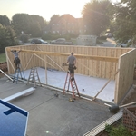 Pool House July 2024 Start Removing New Walls