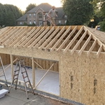 Pool House July 2024 Start Removing New Roof