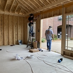 Pool House July 2024 Start Removing  Electrical Heat & Air