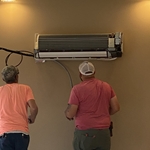 Pool House July 2024 Start Removing  Electrical Heat & Air