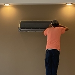 Pool House July 2024 Start Removing  Electrical Heat & Air