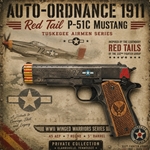 Auto-Ordnance 1911A1 Red Tail, .45ACP, APA01456, New