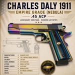 Charles Daly 1911 Empire Grade (Nebula) .45 ACP, KTIT25A0168, New