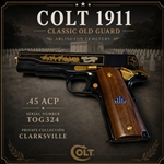 Colt 1911 Classic Old Guard Arlington Cemetery,  .45 ACP, TOG324, New