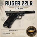 Ruger 22LR Strum 88687