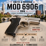 Smith & Wesson 9 MM. MOD 6906, BAW2792
