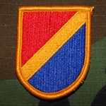 Beret Flash, 5th Quartermaster Detachment (Airborne)
