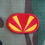Oval, 3rd Battalion (Vulcan/Stinger) (Airborne), 4th Air Defense Artillery, Merrored Edge