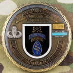 Rank, Specialist Five E5 Polished Brass G.I.