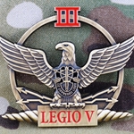 Rank, Specialist Five E5 Polished Brass G.I.