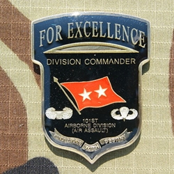 Challenge Coin, 101st Airborne Division (Air Assault) Division Commanders