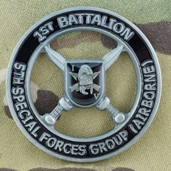 Rank, Specialist Five E5 Polished Brass G.I.