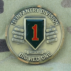 Challenge Coin, 2nd Battalion, 327th Infantry Regiment No Slack