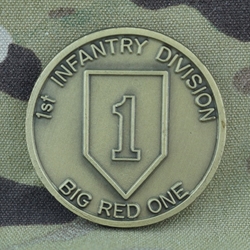 Challenge Coin, 2nd Battalion, 327th Infantry Regiment No Slack