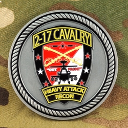 Challenge Coin, 2nd Armored Cavalry Regiment