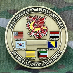 1st Cavalry Division, 82nd Field Artillery Regiment, "Red Dragons", 3rd Battalion