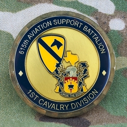 1st Cavalry Division, 615th Aviation Support Battalion, "Cold Steel"